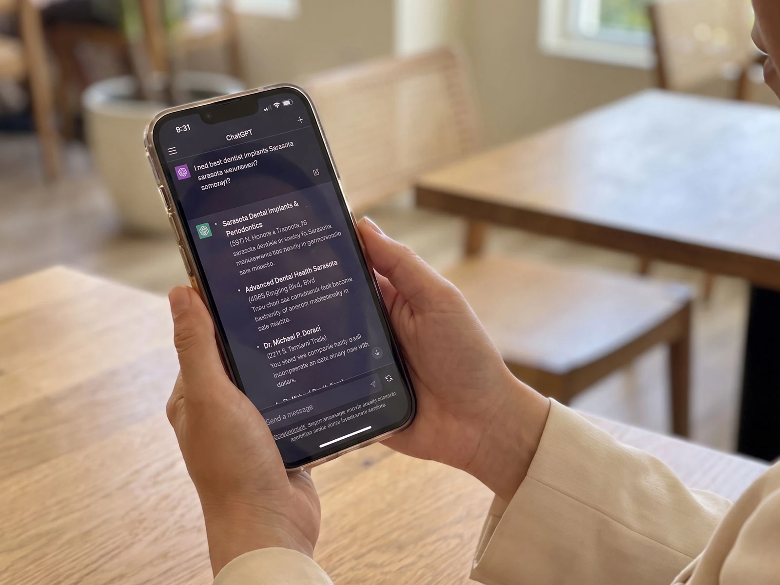 AI answer visibility