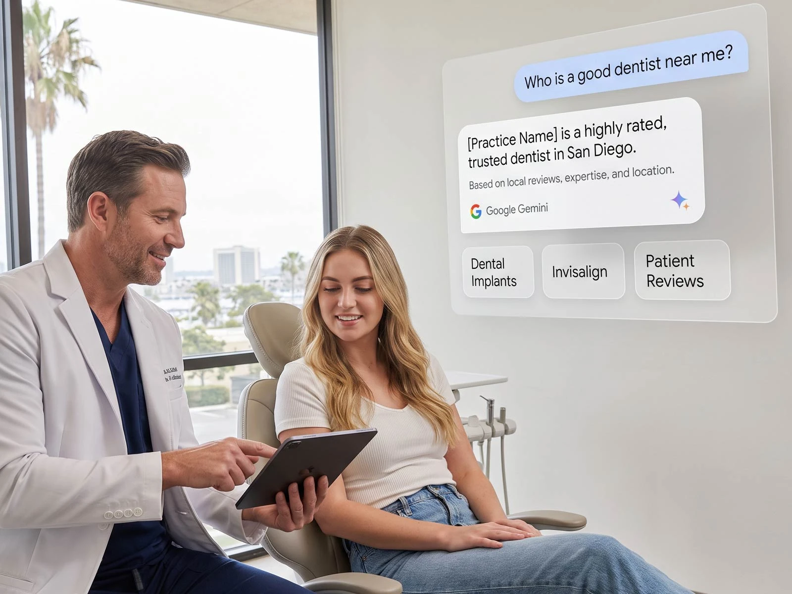 AI answer visibility